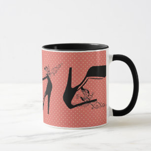 High Heels Fashion Stylist Designer Patterns Mug