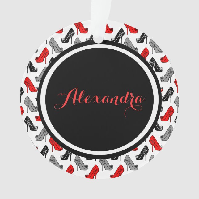 High Heels Ornament (Front)