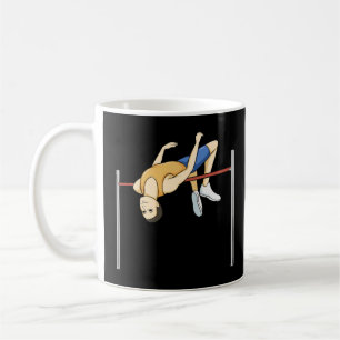 High Jump Athletics Track and Field  Coffee Mug