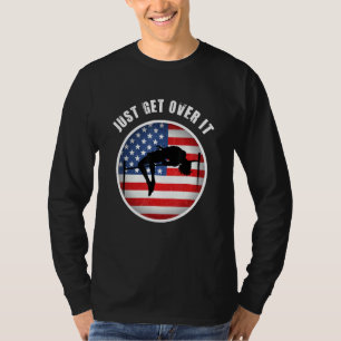 High Jump Decathlon Athletics T-Shirt
