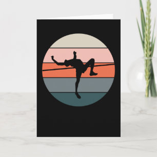 High Jump High Jumper Gift Athletics Card