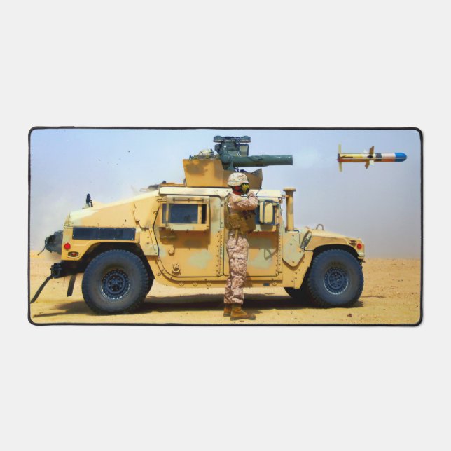 HIGH MOBILITY MULTIPURPOSE WHEELED VEHICLE DESK MAT (Front)