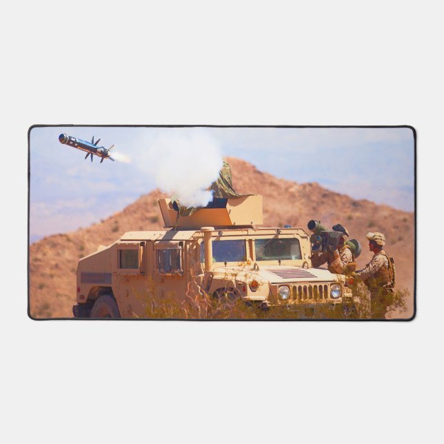 HIGH MOBILITY MULTIPURPOSE WHEELED VEHICLE DESK MAT (Front)