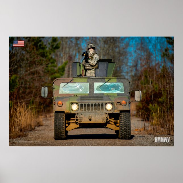HIGH MOBILITY MULTIPURPOSE WHEELED VEHICLE POSTER (Front)