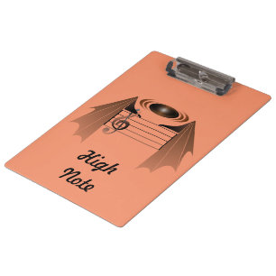 High Note Bat Favourite Song Clipboard