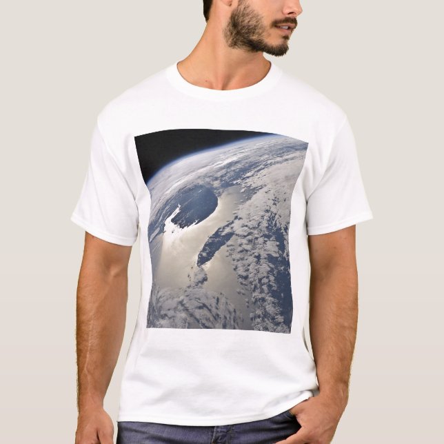 High-oblique view of the Gaspe Peninsula T-Shirt (Front)