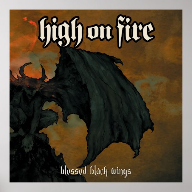 high on fire band poster (Front)