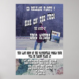 High on the Frog Poster