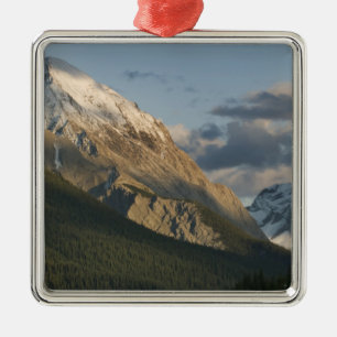 High peak near Maligne Lake, Jasper National Metal Ornament
