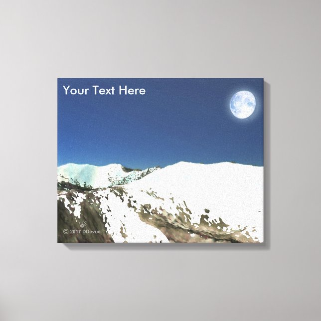 High Peaks - Thin Air Canvas Print (Front)