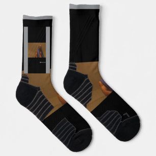 High-Performance Athletic Grey Socks ( MackMost)