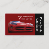 High Performance Car Dealer