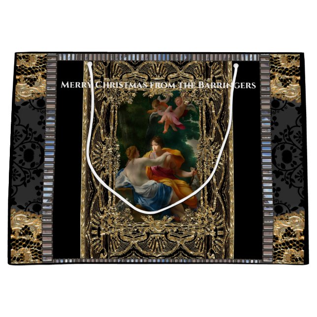 High Permission Baroque Large Gift Bag (Front)