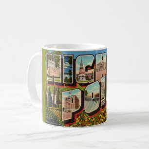 High Point North Carolina Postcard Coffee Mug