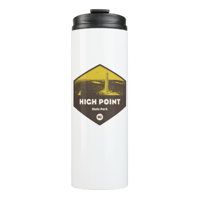 High Point State Park New Jersey Thermal Tumbler (Front)