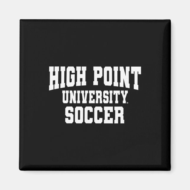 High Point University Panthers Soccer Ncaa Hp23  Magnet (Front)