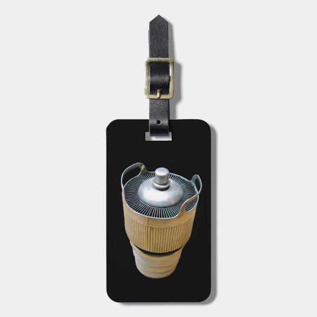 High Power Transmitting Tube Luggage Tag (Front Vertical)
