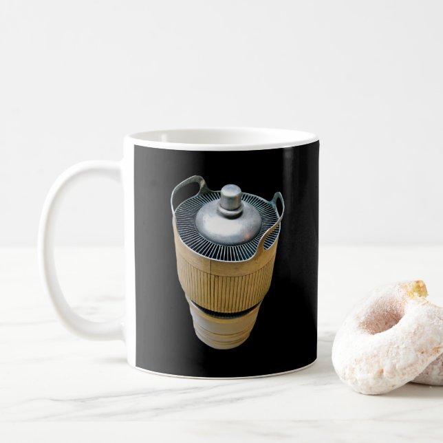 High Power Transmitting Vacuum Tube Coffee Mug (With Donut)