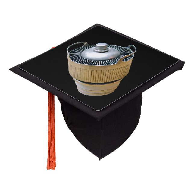 High Power Transmitting Vacuum Tube Graduation Cap Topper (Angled)