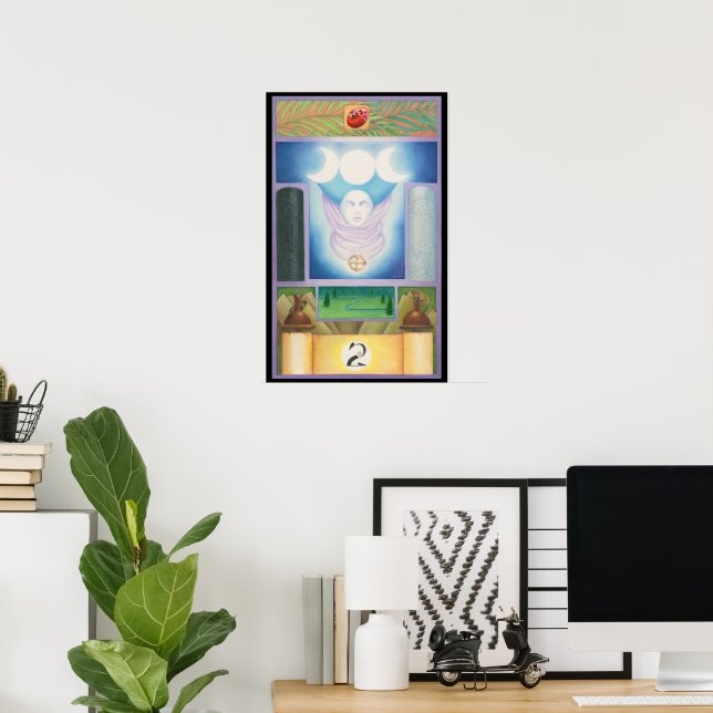 High Priestess Key II Poster (Home Office)