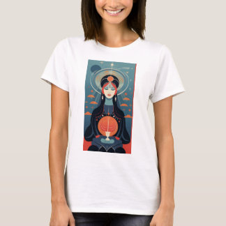 High Priestess Tarot Cards T-Shirt