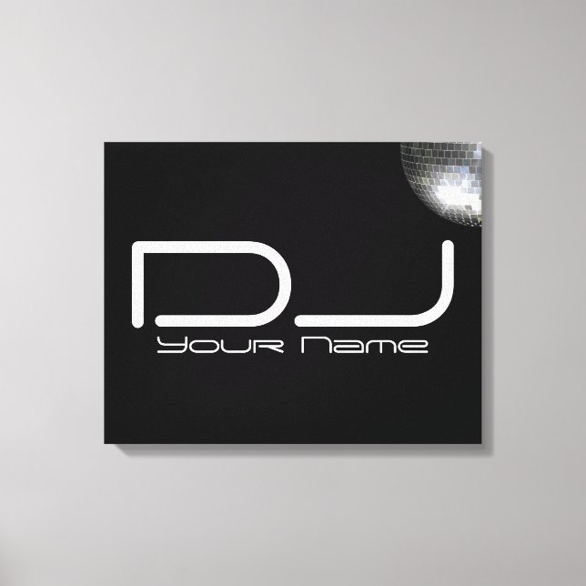 High Quality DJ Canvas (Front)