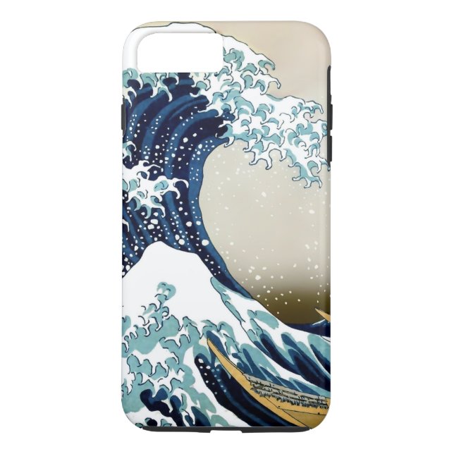 High Quality Great Wave off Kanagawa by Hokusai Case-Mate iPhone Case (Back)