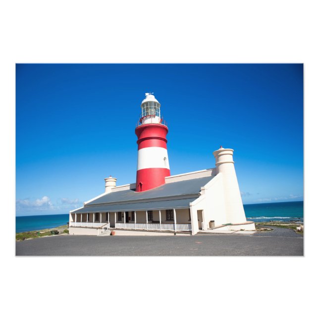 High Quality Photo Print of Agulhas Lighthouse (Front)