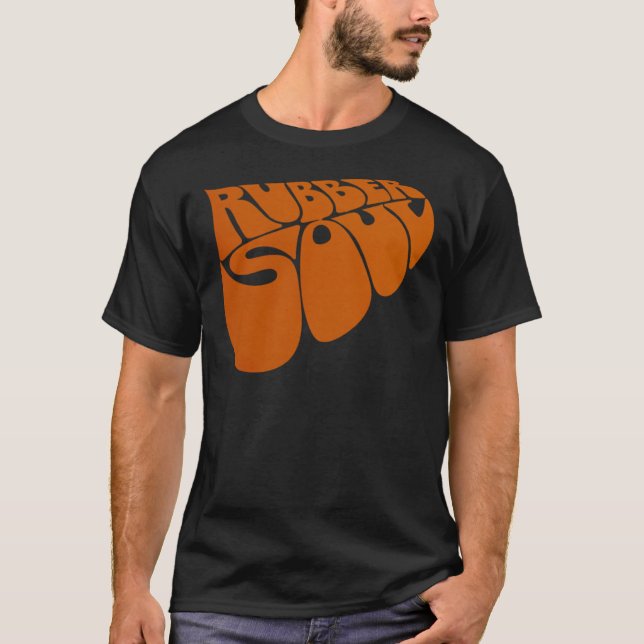 [HIGH QUALITY] Rubber Soul Logo Essential T-Shirt (Front)