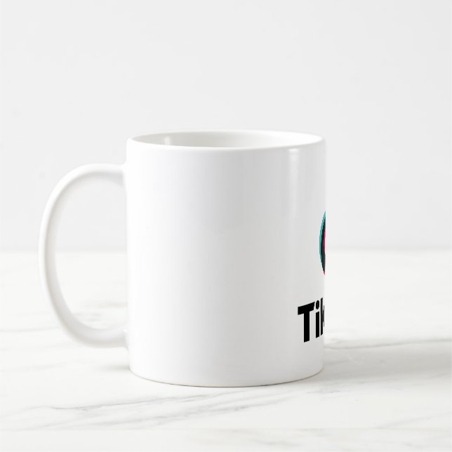high quality TikTok mug (Gauche)