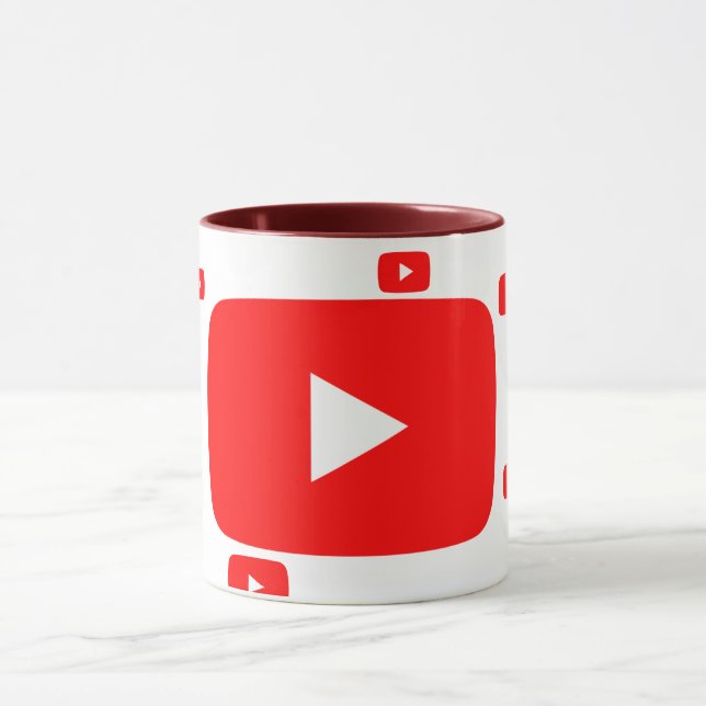  High Quality YouTube MUGS (Center)