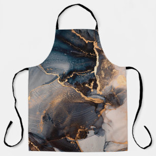 High resolution. Luxury abstract fluid art paintin Apron