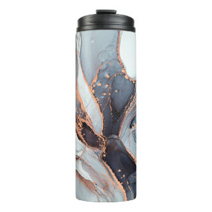 High resolution. Luxury abstract fluid art paintin Thermal Tumbler