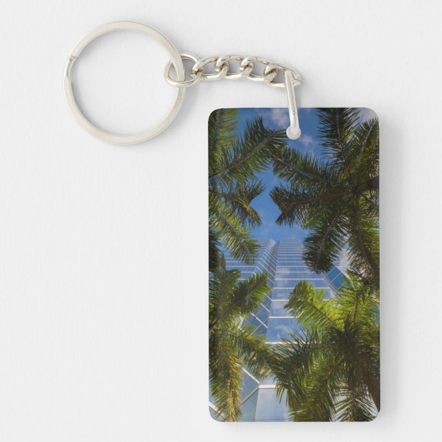 High rise buildings keychain (Front)