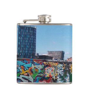 High rise, in Sheffield Hip Flask