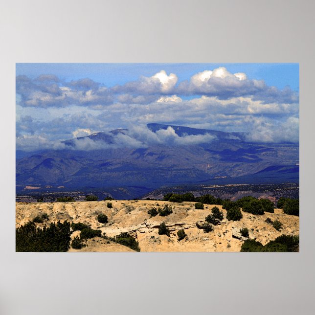 High Road to Taos, New Mexico Poster (Front)