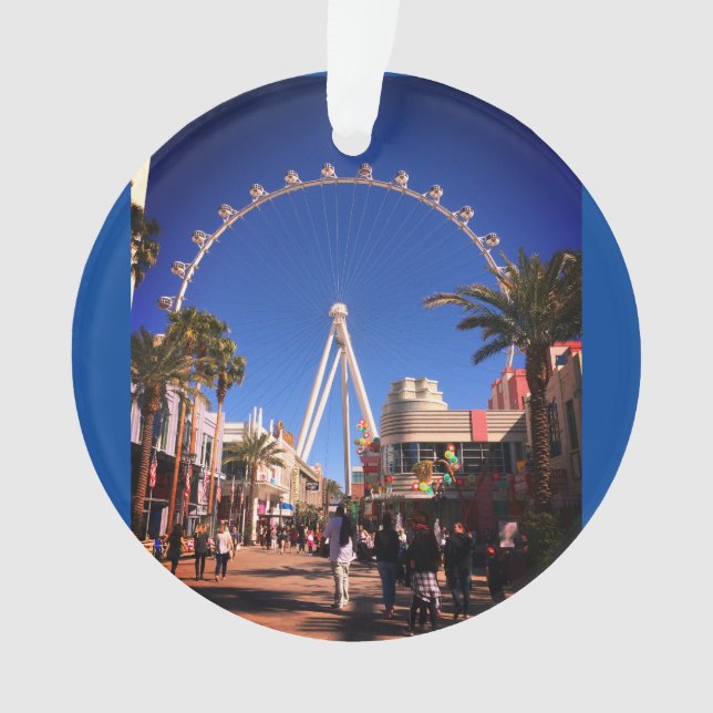 High Roller Ferris Wheel Las Vegas #1 Ornament (Front)