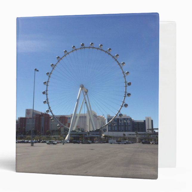 High Roller Ferris Wheel Las Vegas #2 Binder (Front/Inside)