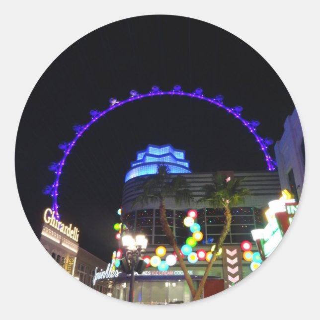 High Roller Ferris Wheel Las Vegas #5 Stickers (Front)