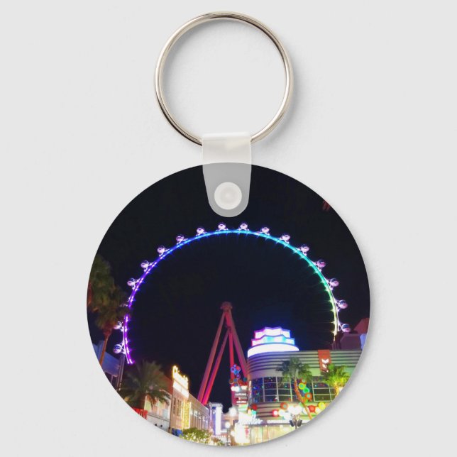 High Roller Ferris Wheel Las Vegas #6 Keychain (Front)