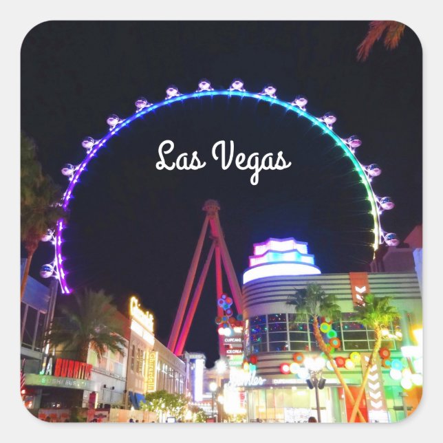 High Roller Ferris Wheel Las Vegas #6 Stickers (Front)