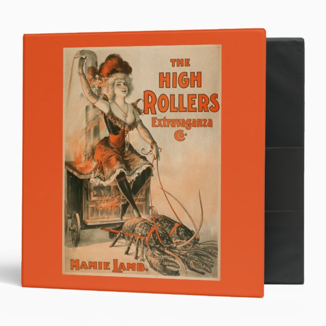 High Rollers Extravaganza "Mamie Lamb" Play Binder (Front/Inside)
