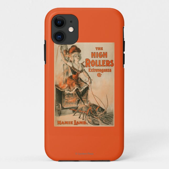 High Rollers Extravaganza "Mamie Lamb" Play Case-Mate iPhone Case (Back)