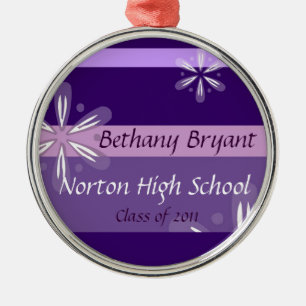 High School Class of 2011 Keepsake Metal Ornament