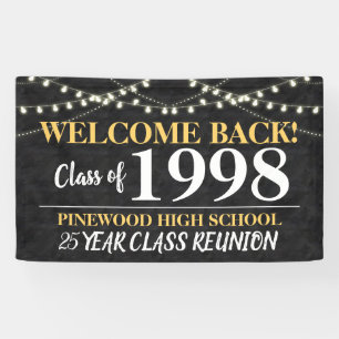 High School Class Reunion Banner