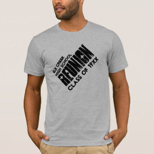 High School Class Reunion Custom Name Any Year V25 T-Shirt
