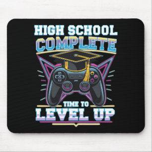 High School Complete Gamer Gaming Graduation Mouse Pad