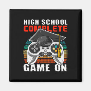 High School Complete Video Game Senior Graduation Magnet