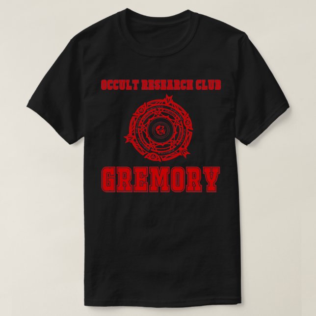 High School DxD Occult Research Club Gremory T-Shirt (Design Front)