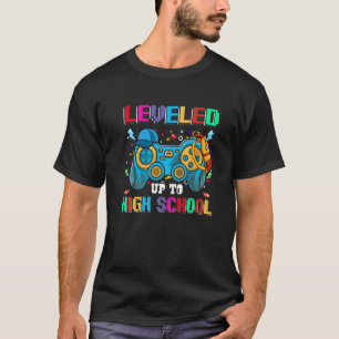 High School Gamer First Day Of School Boys Back To T-Shirt